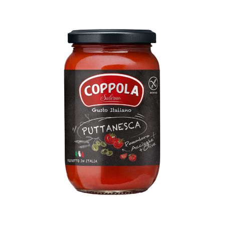 Molho tomate ao sugo puttanesca coppola 350g