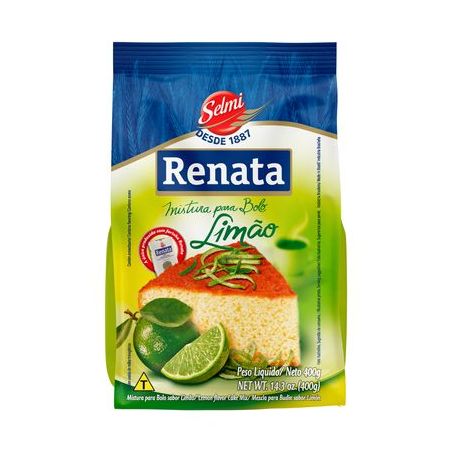 Mistura Para Bolo Renata Limão Pacote 400G