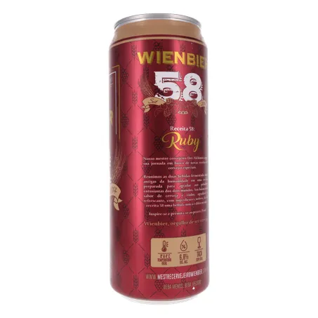 Cocktail de Vinho Wienbier 58 com Cerveja Lata 710ml 360-12