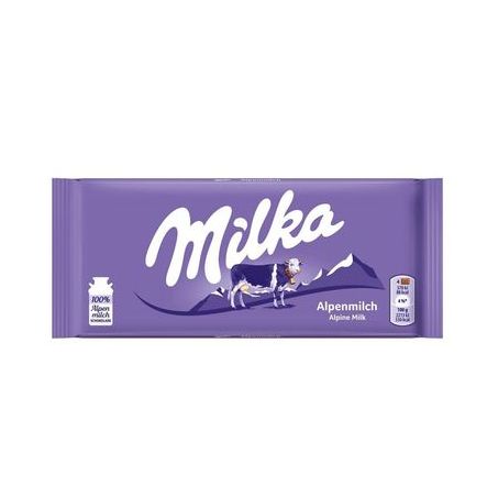 CHOC MILKA AO LEITE 100G