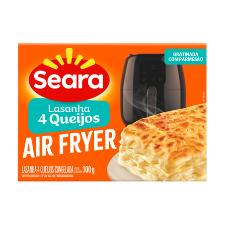 Lasanha Cong Seara Air Fryer 4 Queijos 300g