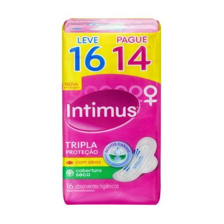 ABS INTIMUS TRIPLA PROT.SECA C/A 16UN*