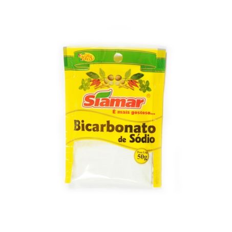Bicarbonato de Sódio Siamar Pacote 50G