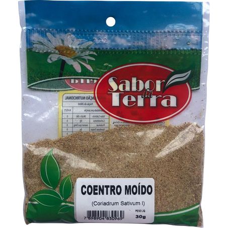 Coentro moído sabor da terra 30g