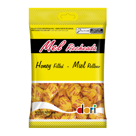 Bala Dori Mel Recheada 100g