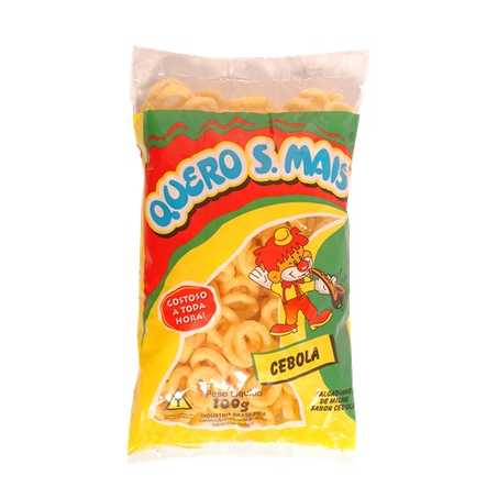 Salgadinho quero mais 100g cebola