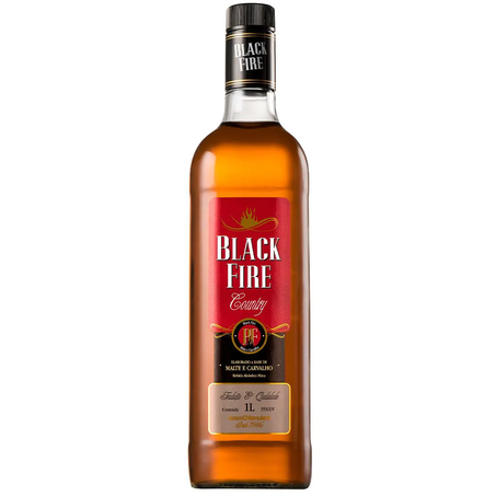 WHISKY BLACK FIRE COUNTRY 1L