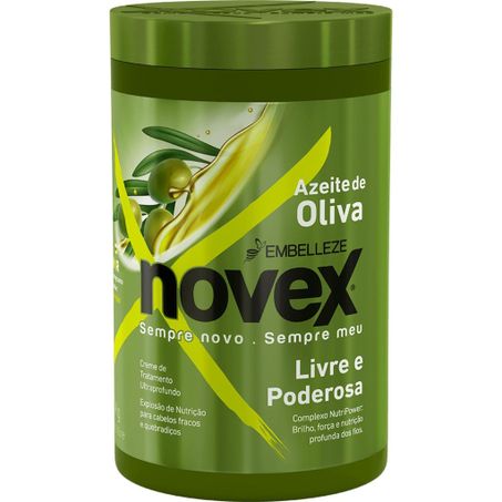 Creme tratamento novex 1kg azeito de oliva