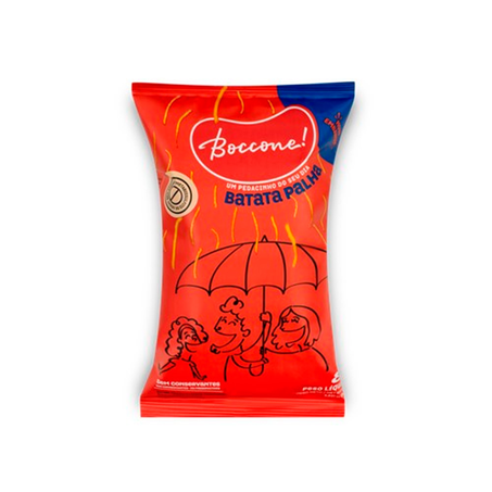 Batata Palha Boccone Pacote 40G