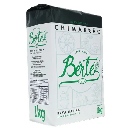 Erva mate berte s-acucar 1kg 360-14
