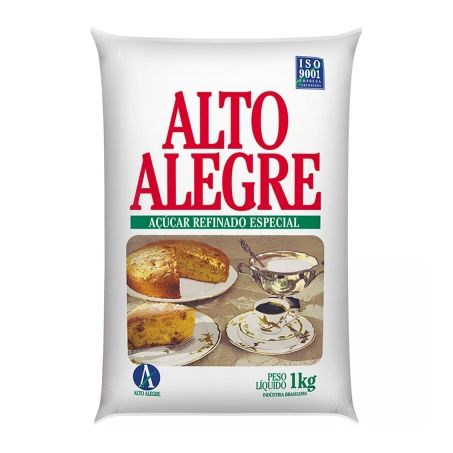 AÇÚCAR REFINADO ALTO ALEGRE -1KG