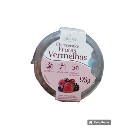Cheescake Frutas Vermelhas Free Kitchen 95g