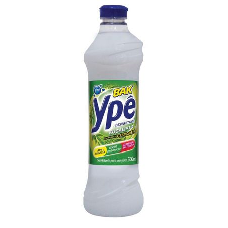 Desinfetante ype bak eucalipto frasco 500ml