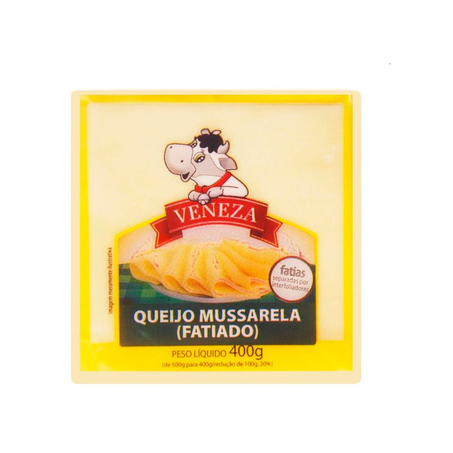 Queijo Veneza Mussarela Fatiado 400G