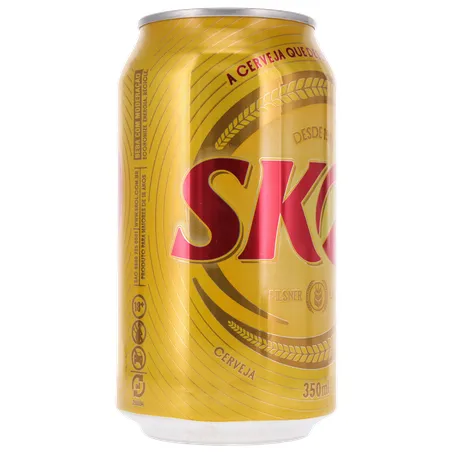 Cerveja Lata Skol Pilsen 350ml 360-31