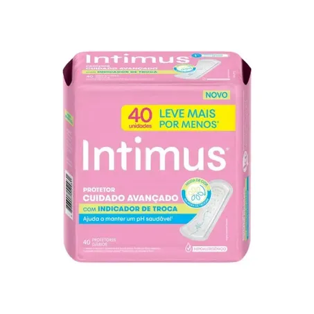 Protetor intimus c/40 cuidado avançado