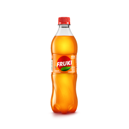 REFRIGERANTE FRUKI LARANJA 600ML