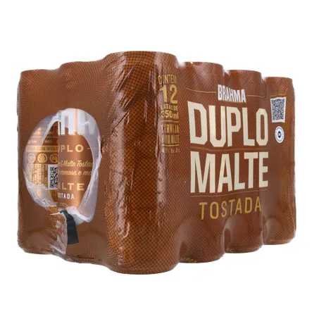 Cerv brahma duplo malte tost lata 350ml 12 un 360-13