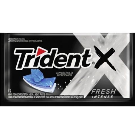 Chicle trident 5s fresh intense