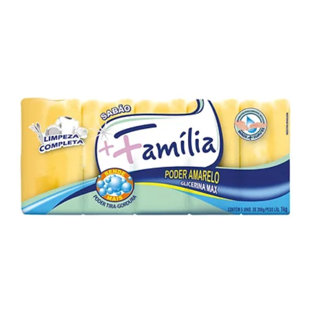 SABAO BARRA +FAMILIA NEUTRO 5X200G