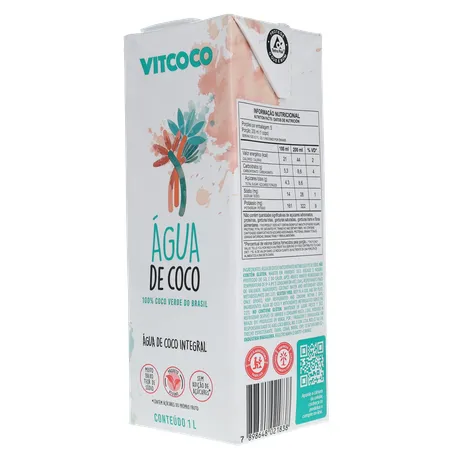 Agua de coco vitcoco 1l 360-4