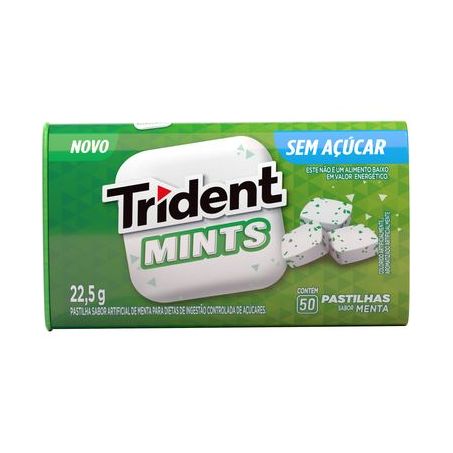 Trident mints menta 225g