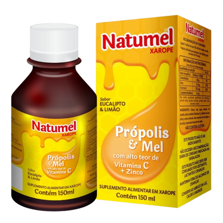Suplem.alimentar xarope natumel 150ml eucalipto/limao