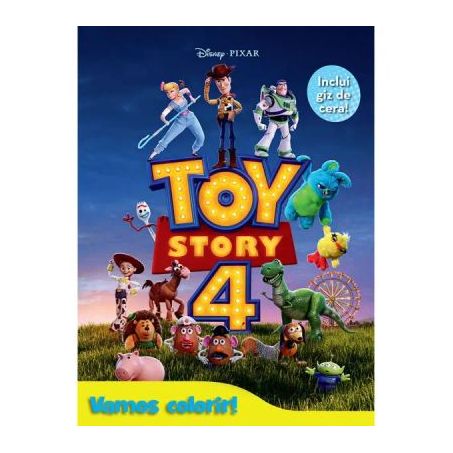Livro vamos colorir toy story 4