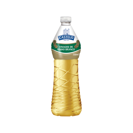 VINAGRE CASTELO 750ML VINHO BRANCO