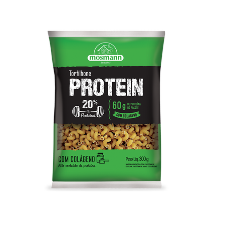 MASSA TORTILHONE PROTEÍN COM COLÁGENO 300G - MOSMANN