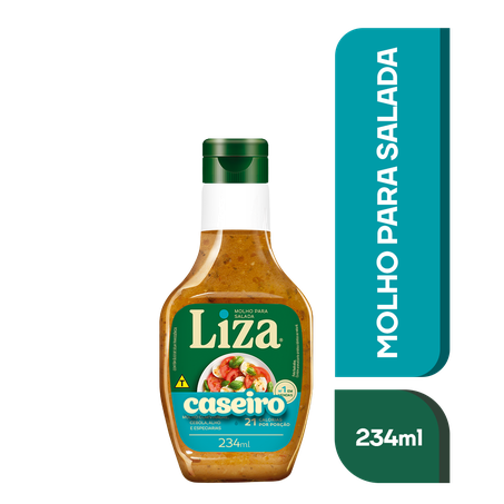MOLHO P/SALADA LIZA CASEIRO 234ML