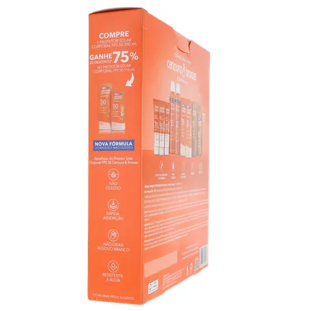 Protetor solar corporal cenoura e bronze 360-11