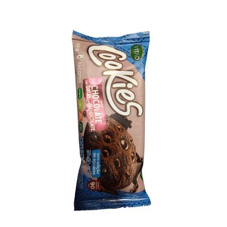 Biscoito cookies zero chocolate vitao 60g