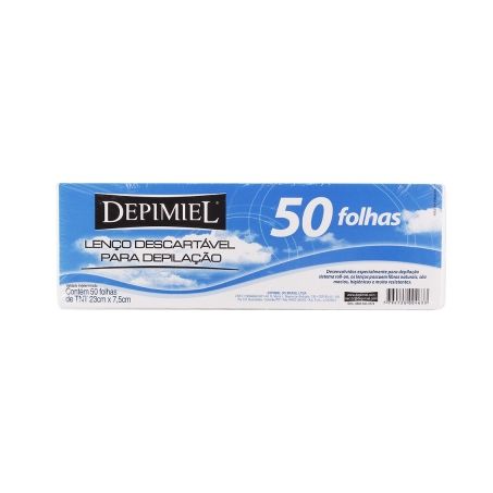 Lenço depilação desc. tnt depimiel c/50