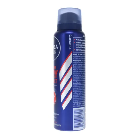 DESODORANTE AEROSSOL NIVEA MEN DRY 150ML 360-8