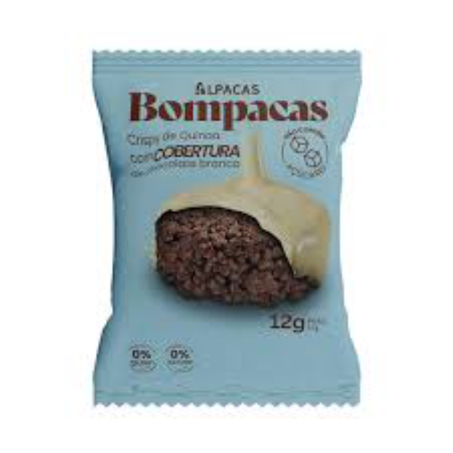 BISCOITO QUINOA BOMPACAS 12G CHOCOLATE B