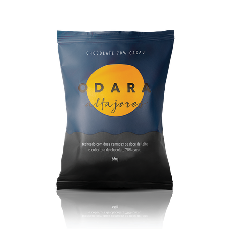 Alfajor odara 65g choc bco