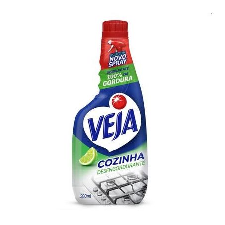 VEJA DESENG.500ML RECARGA LIMAO