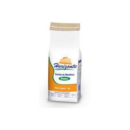 Farinha de mandioca Horizonte branca 1kg