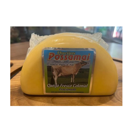 Queijo colonial meia lua possamai kg