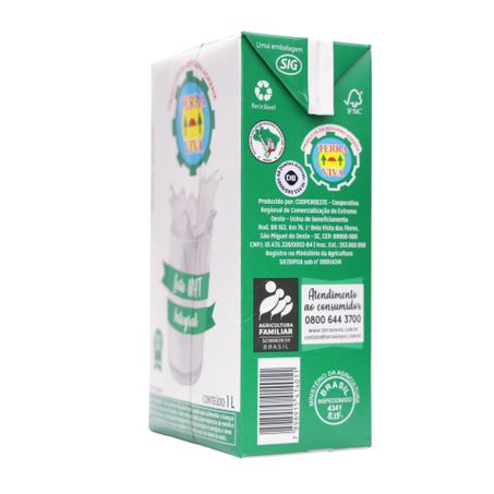 Leite UHT Integral Terra Viva Caixa 1lt 360-41