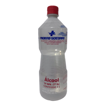 ALCOOL PRONTO SOCORRO 70  1L