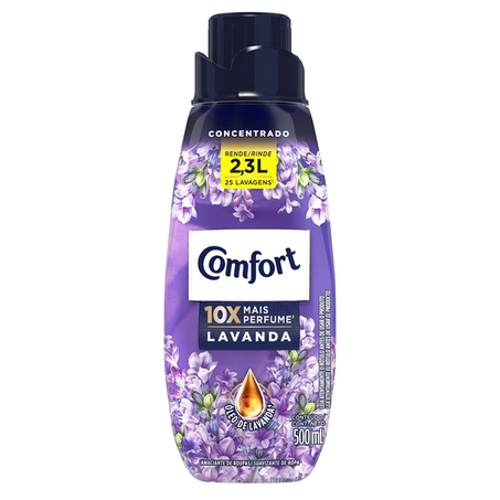 AMACIANTE CONCENTRADO COMFORT LAVANDA 500ML