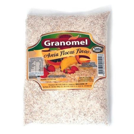 Aveia flocos finos granomel