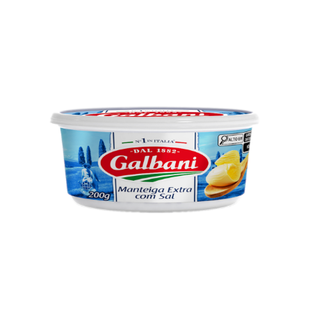 Manteiga c/sal galbani pt 200g