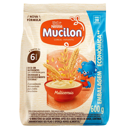 Mucilon 600g - Multicereais - Sachê