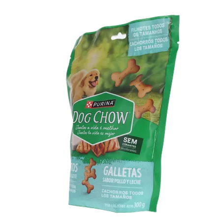 Biscoito P Caes Dog Chow Frango Leite 300g 360-4