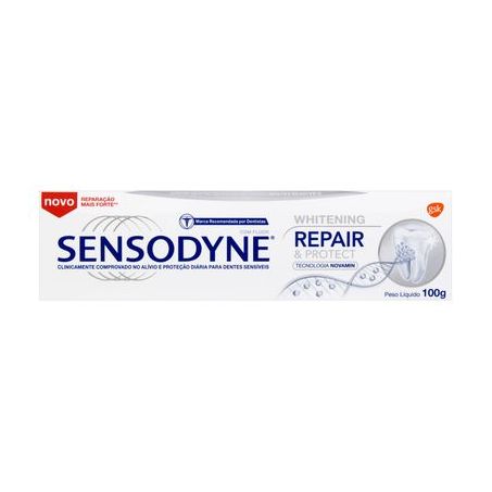 Creme Dental Sensodyne Whitening Repair E Protect Embalagem 100G