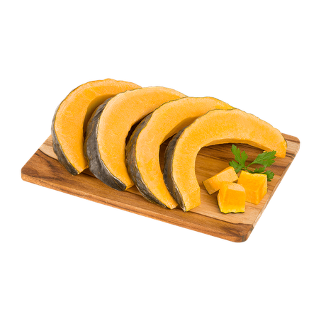 Abóbora cortada orgânica rio de una 500g