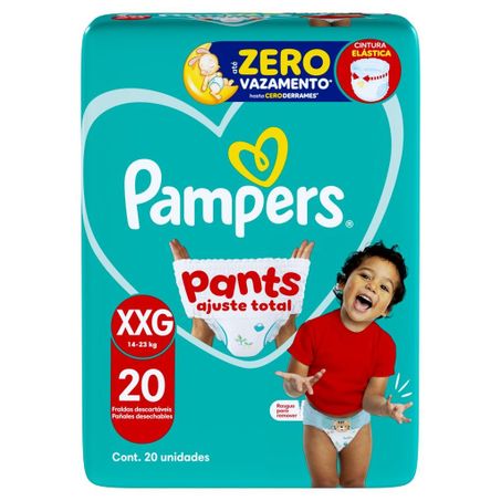 FRALDA PAMPERS  AJUSTE TOTAL XXG